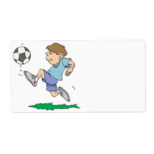 青年サッカー ラベル
