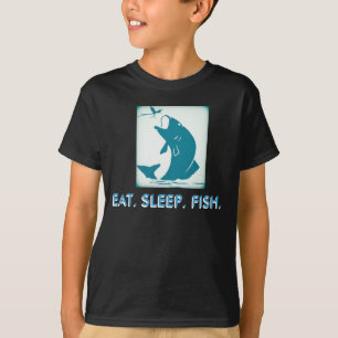 青年ティーを食べて下さい、眠らせて下さい、採取して下さい Tシャツ