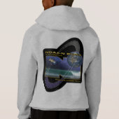 青年フード付きスウェットシャツ (裏面)