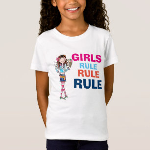 青年ワイシャツまたは女の子の規則 Tシャツ