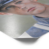 青年南北戦争兵士ポートレートアートフォトプリント フォトプリント            (角)