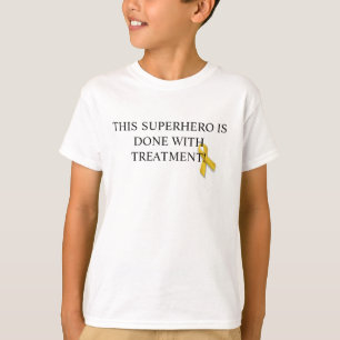 青年最後のchemoのトリートメントのTシャツ Tシャツ
