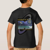 青年短い袖のTシャツ Tシャツ (裏面)