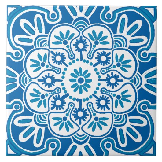 青幾何セラミックタイル タイル (正面)