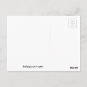 青後を追ハート ポストカード (裏面)