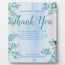 青忘れい感謝してい人 フォトプラーク