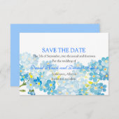 青忘れい私が日付を保存しない庭園の結婚式 セーブザデート (正面/裏面)