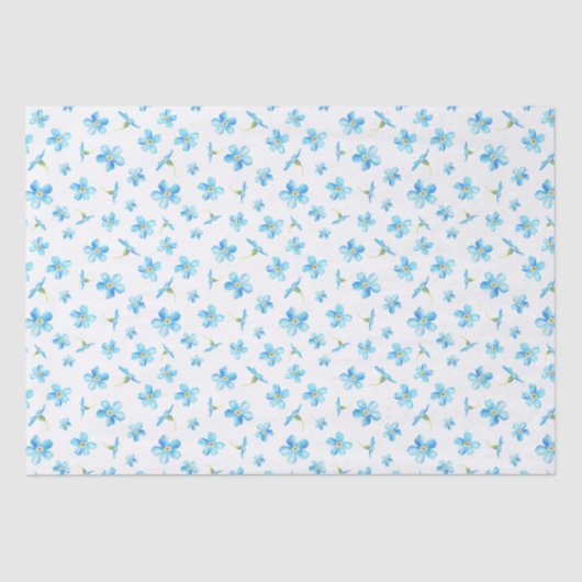 青忘れい私のシームレスなパターン 薄葉紙 (正面)