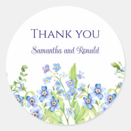 青忘れい私の水の色は結婚ありがとう ラウンドシール