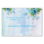 青忘れい花 テーブルナンバー (裏面)