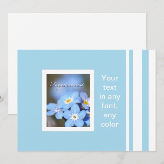 青忘れのMe-Not写真 (正面/裏面)