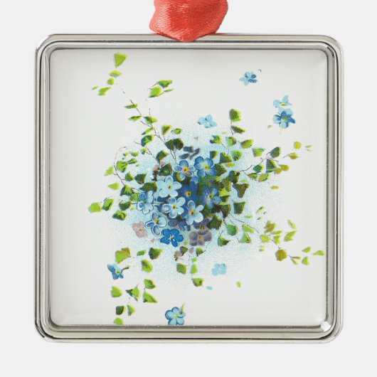 青忘れヴィンテージ メタルオーナメント (正面)