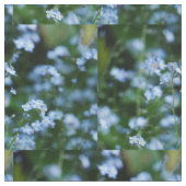 青忘れ私Nots生地 ファブリック (クローズアップ)