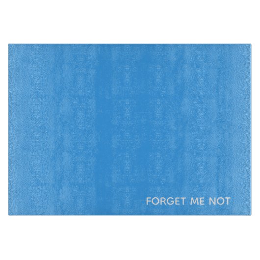 青忘れ色ではない名前 カッティングボード (正面)