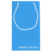 青忘れ色ではない名前 スモールペーパーバッグ (裏面)