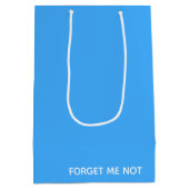 青忘れ色ではない名前 ミディアムペーパーバッグ (裏面)