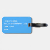 青忘れ色ではない名前 ラゲッジタグ (裏面横)