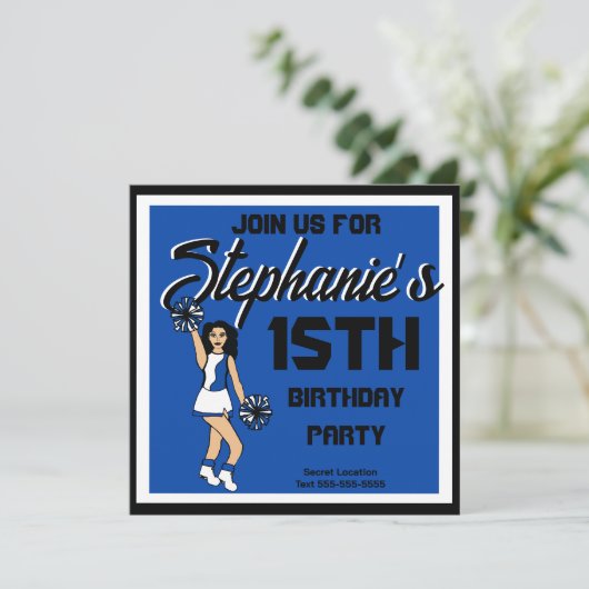 青応援#2 招待状 (スタンド正面)