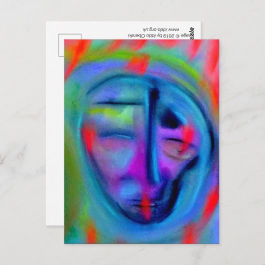 青感じ色 ポストカード (正面/裏面)