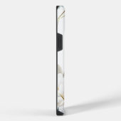 青感動的フローラ水色 iPhoneケース (右側面)