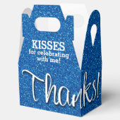 青感謝していフェイクグリッター フェイバーボックス (オープン)