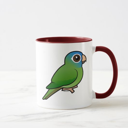 青戴冠させたConure マグカップ (右)