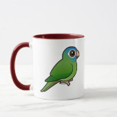 青戴冠させたConure マグカップ (左)