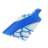 青抽象芸術はかりで測魚形裁断板 カッティングボード (角)