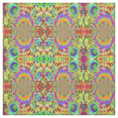 青抽象芸術ひまわりフローラ水絵画色 ファブリック (見本)