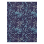 青抽象芸術 テーブルクロス (正面)