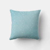 青抽象芸術 モダン クッション (裏面)