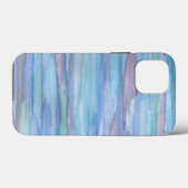 青抽象芸術: 1月の朝 Case-Mate iPhoneケース (裏面 (横))