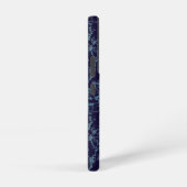 青抽象芸術 SAMSUNG GALAXYケース (右側面)