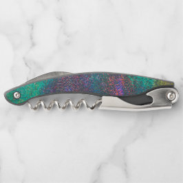 青擦り切れた色で熟成した緑 ソムリエナイフ