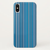 青数々の色のストライプ多くの色 Case-Mate iPhoneケース (裏面)