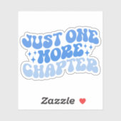 青数々の色Just One More Chapter Vinyl シール (シート)