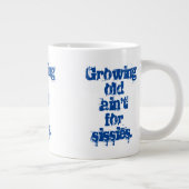 青文字のシシシーのための成長アイン ジャンボコーヒーマグカップ (右)