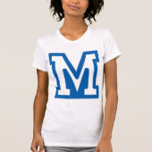 青文字M 女性用Tシャツ Tシャツ (正面)