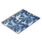 青日本のい白磁の水庭 ノートブック (左側)