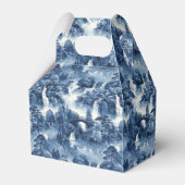 青日本のい白磁の水庭 フェイバーボックス (正面サイド)