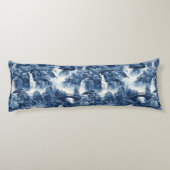 青日本のい白磁の水庭 ボディピロー (裏面)