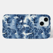 青日本のい白磁の水庭 Case-Mate iPhoneケース (裏面 (横))