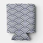 青日本の波青海波 缶クーラー (裏面)