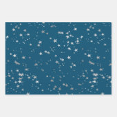 青星と白星 ラッピングペーパーシート (正面2)