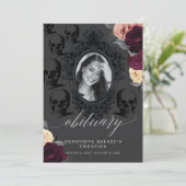 青春の弔辞カード 招待状 (スタンド正面)