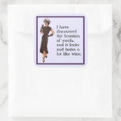 青春の泉ステッカー スクエアシール (バッグ)