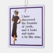 青春の泉 セラミックオーナメント (左)