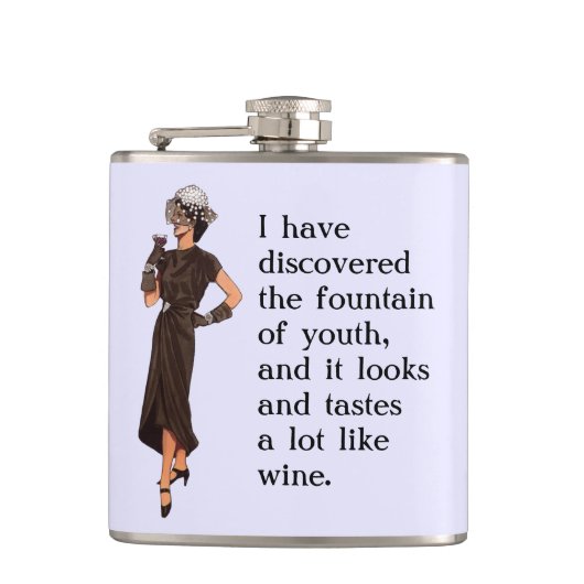 青春の泉 フラスク (正面)