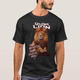 青春静かの獅子の力 Tシャツ