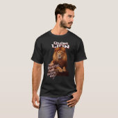 青春静かの獅子の力 Tシャツ (正面フル)